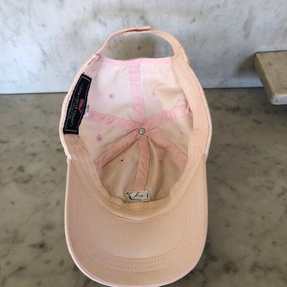 VINEYARD VINES Classic Logo Baseball Cap Pink - Picture 10 of 16